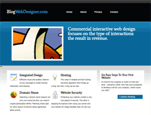 Tablet Screenshot of blogwebdesigner.com